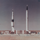 R-2A and F-5A geophysical rockets on display